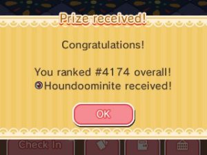 Houndoominite received