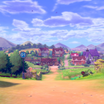 Pokémon Sword i Pokémon Shield krajobraz Galar