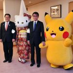 Pokémon i Hello Kitty maskotkami Expo 2025