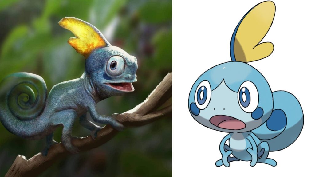 Jak wyglądałby Sobble w Detektywie Pikachu?